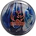 Brunswick Rhino Bowling Ball, Black/Blue/Silver, 14 lb