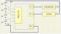 ViaGasaFamido 4S 100A 12V LiFePO4 Védelmi Modul Cellegyensúlyozóval és Átalakítóval 4