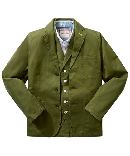 Image of Joe Browns Men's, Casual Everyday Cotton Blazer, Blue, Regular, 38 UK