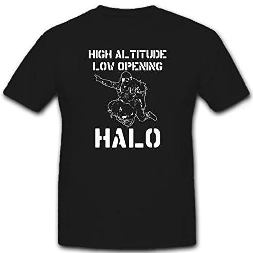 Chevalet de parachute Halo 7101 High Altitude Low Opening Noir Large