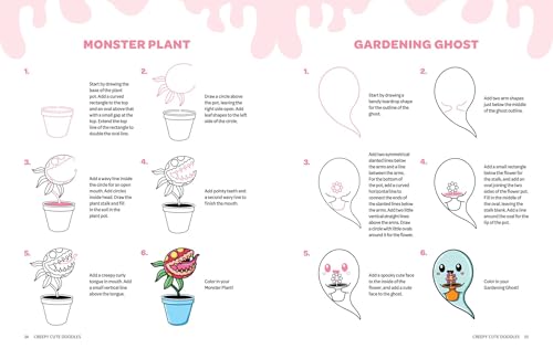 Image of Creepy Cute Doodles: How to Draw 100 Sweet & Spooky Designs (Creepy Cute Gift Series)