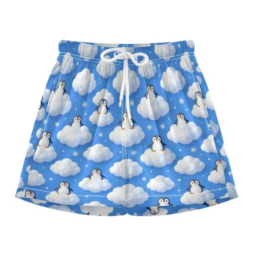 Short de plage avec cordon de serrage et taille élastique 4T - 4