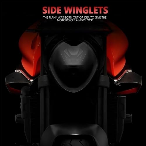 Kit d'ailerons latéraux moto carénage ailes pour Monster 950 Plus et 937 SP - 4