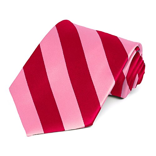 Image of tiemart Men's Striped Tie Standard Length