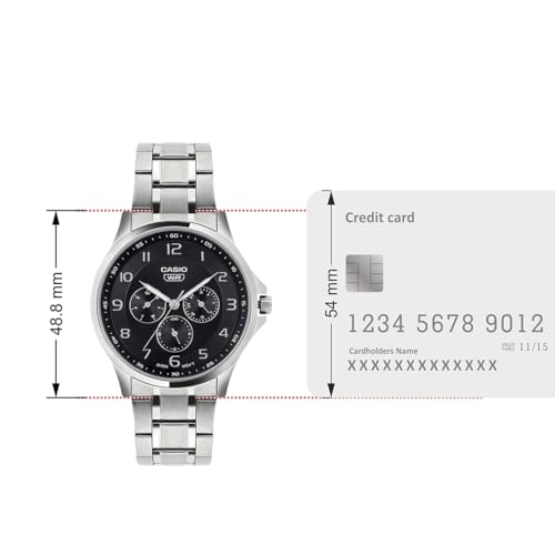 Image of Casio Enticer Men MTP-SN2KD-1A Analog Black Dial Men (A2450)
