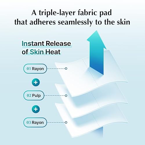 uiq biome remedy pore reset cooling pad hydrating amp cooling korean toner pads instant cooling for dry overheated skin pore care with panthenol allantoin niacinamide 80 pads 608 fl oz