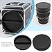 Create idea 1Set Camera Body Cap and Rear Lens Cap Dust Cover Protective Cover Kit Compatible with Hasselblad 500C 500C/M 501C 501C/M Black