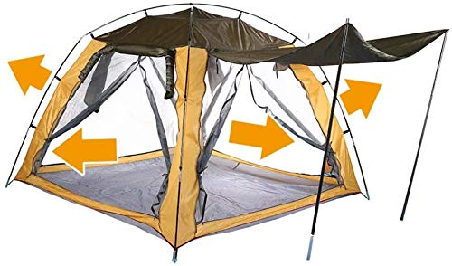 Carpa portátil impermeable para 3-4 personas para camping miniatura 5