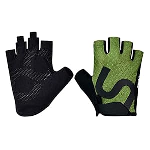 Gloves for Men Wrist Support Training Gloves for Fitness Exercises Weightlifting Gym Weights Made of Microfiber and Lycra Fiber Fitness Gloves for Men and Women Cycling Gloves