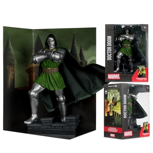 Miniatura 6 de McFarlane Marvel Collection 1/6 - Estatua del Doctor Doom (Doctor Doom #1), 30 cm