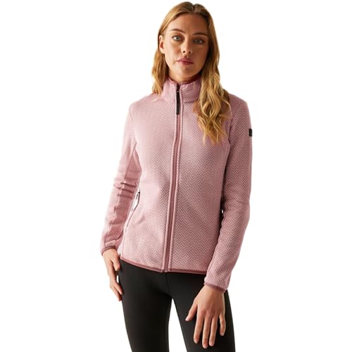 Regatta Elzie Damen Winterjacke mit durchgehendem Reißverschluss, Fleece, Stretch-Schicht, warme Oberschicht