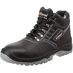Las Mejores Botas De Seguridad 2020 U-Power BC10033-43, BC10033-43-Calzado de Seguridad Gama Style&Job Modelo Reptile RS S3 SRC Talla Unisex Adulto, Negro, 43 EU