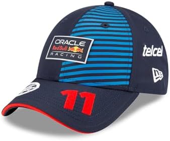 New Era Boné 9Forty - F1 Red Bull Racing Sergio Perez, azul-marin...