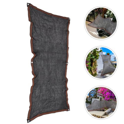 SUPVOX Garden Shade Cloth Mesh Tarp with Grommets Sunblock Netting Plant Shading Cloth for Patio Vegetable Greenhouse Chicken Coop Barn 1*