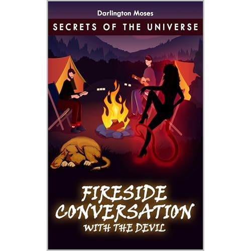 FIRESIDE CONVERSATION WITH THE DEVIL: SECRETS OF THE UNIVERSE Audiolibro Por Darlington Moses arte de portada