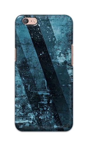 Image of Printed Hard Back Cover for Oppo A71 2018 Back Cover (Rugged Background -J1) -190724(EA)