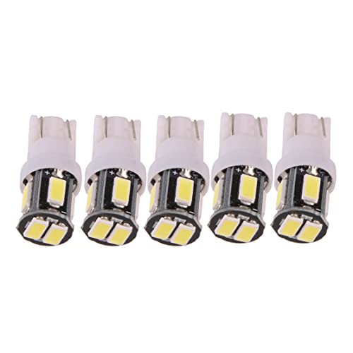 beler 10Pcs 24V T10 6SMD Caravan Camper Trailer RV Car Interior Wedge LED Light
