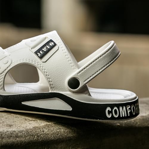 Premium Comfort Mock Leather Cool Outdoor Sandals Sildes Summer Slippers For Men Yoga Mat Flip Flops Indoor Footwear3