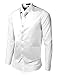LE3NO Mens Tailored Button Down Vest with Stretch