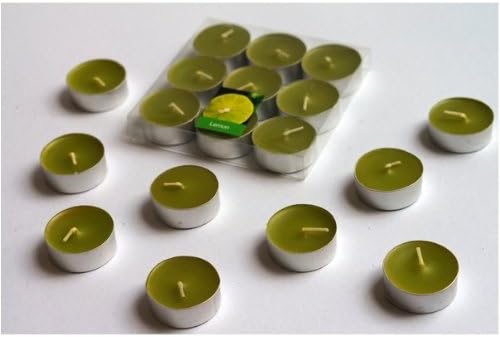 Thai T-light Sweet Relaxing Aroma Therapy Candles Essential Oil (Lemon)