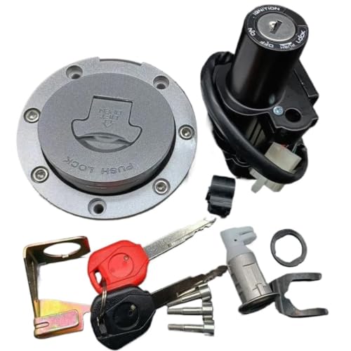 Verrouillage commutateur d'allumage et bouchon carburant moto pour CBR600 F4 F4I
