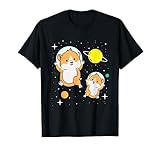 Hamster In Space Hamster Lover Gift T-Shirt