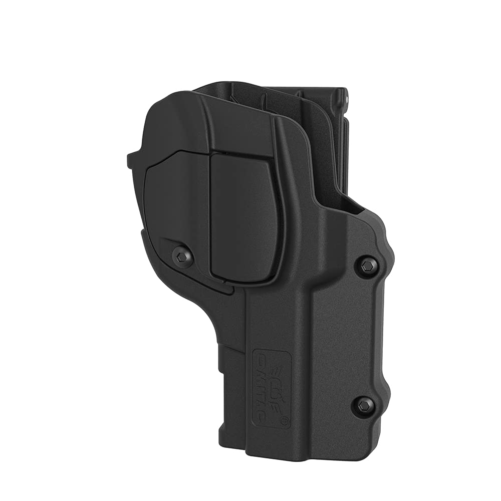 Custodia OWB Per Beretta 92/92FS – Clip Da Cintura, Inclinazione Regolabile, Blocco Automatico, Finitura Opaca, Destra