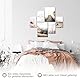 Novart Wandbilder Set Natur See Boho Beige - KEIN EXTRA RAHMEN BENÖTIGT - Modern Deko - Wohnzimmer Schlafzimmer Flur N029263a