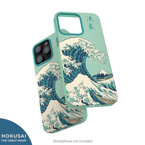 Coque protectrice iPhone 14 Pro Max motif Hokusai anti rayures
