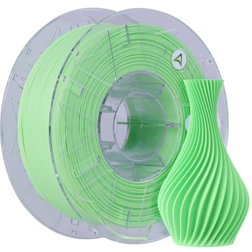 Image of Creality Hyper Glow-in-the-Dark PLA Filament 1.75mm 1KG, RFID Smart, Bright Long-Lasting Glow, High-Speed 30-600mm /s, Easy Printing, Fits Most 3D Printers (Green)
