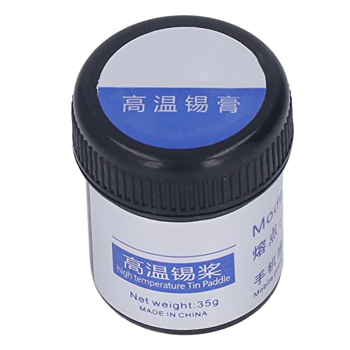 Image of High Temperature Solder Paste, No Clean Rework Flux for Circuit Board Repair Tin Planting Tin Material 1 Piece