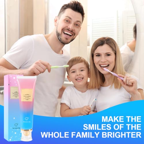ALIIP Niacynamid Wybielająca Pasta Do Zębów,100G Wybielająca Pasta Do Zębów Z Nikotynamidem,Niacynamid Wybielanie Toothpaste,Whitening Toothpaste bez fluorku do pielęgnacji dziąseł i świeżego oddechu