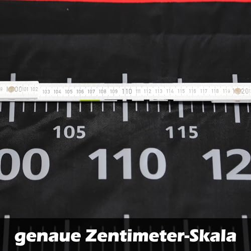 Paradox Fishing Abhakmatte Angeln 140 * 35cm I Raubfisch Abhakmatte mit Maßband I Abhakmatten – Fischmatte