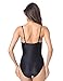 DOBREVA - Bañador Bandeau Traje de Baño de Una Pieza para Mujer...
