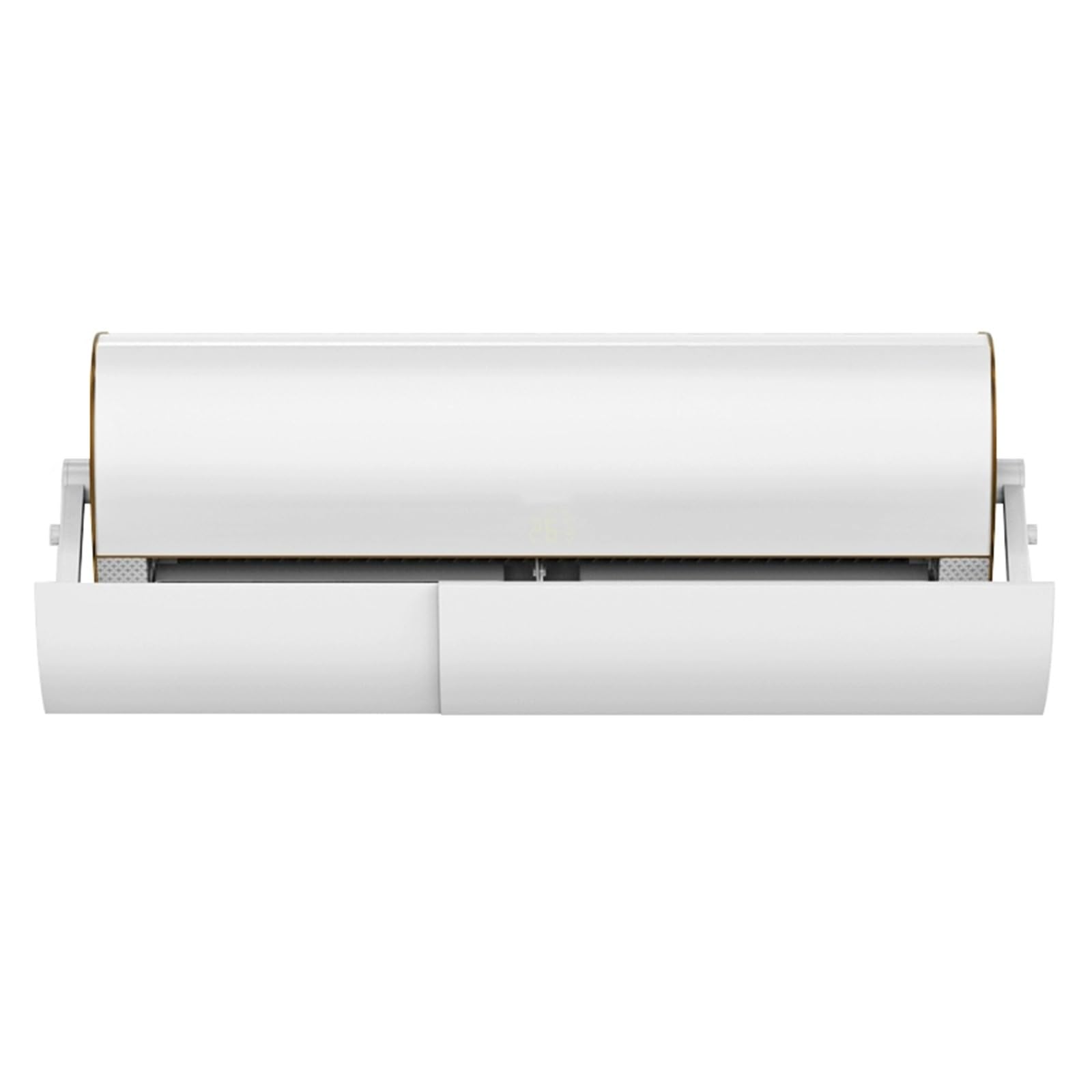 YGER JZGB Air Conditioner Vent Deflector, Air Conditioner Deflector, Multi-Angle Adjustment, Retractable, Multi-Function, PP Material, for Wall Mounted AC