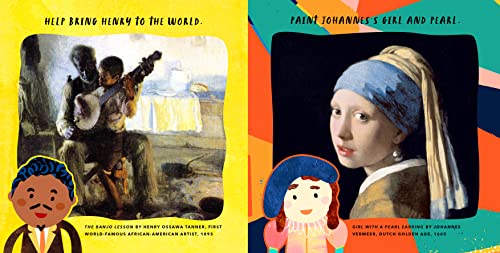 Watch Me Paint: Paint Famous Masterpieces with Just Your Finger!: Color-Changing Fun for Bath Time a