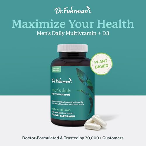 Dr. Fuhrman Vegan Whole Food Multivitamin for Men
