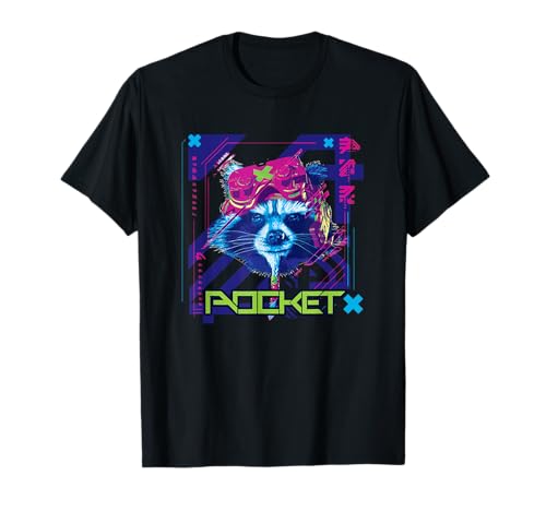 Marvel’s Guardians of The Galaxy Video Game Rocket Racoon T-Shirt