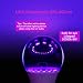 3× LED Bombilla Luz Negra, E27 9W Bombillas UV Luz Ultravioleta, para...