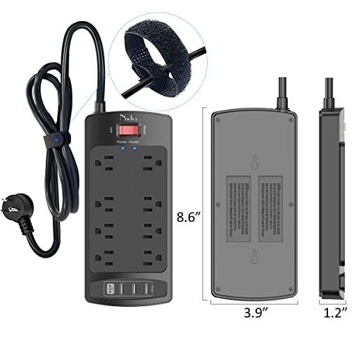 Nuetsa HC29U56 Surge Protector Power Strip thumb #6
