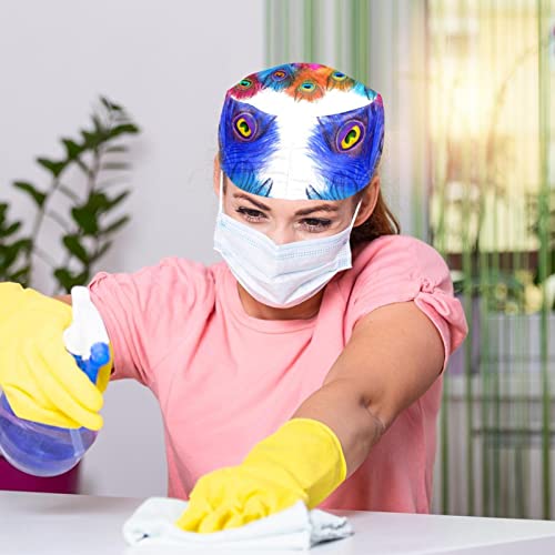 Chapeaux de Travail Plumes de Paon : Solution Anti-Transpiration Unisexe - 5