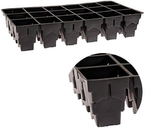 Rootmaker Propagation Trays, Case of 25 Trays - 18 Cells Per Tray (4 Inch Depth)