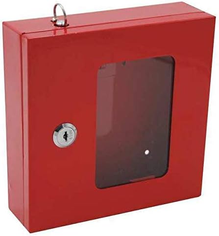 Emergency Lock Box, Wall Mount, 1 Key