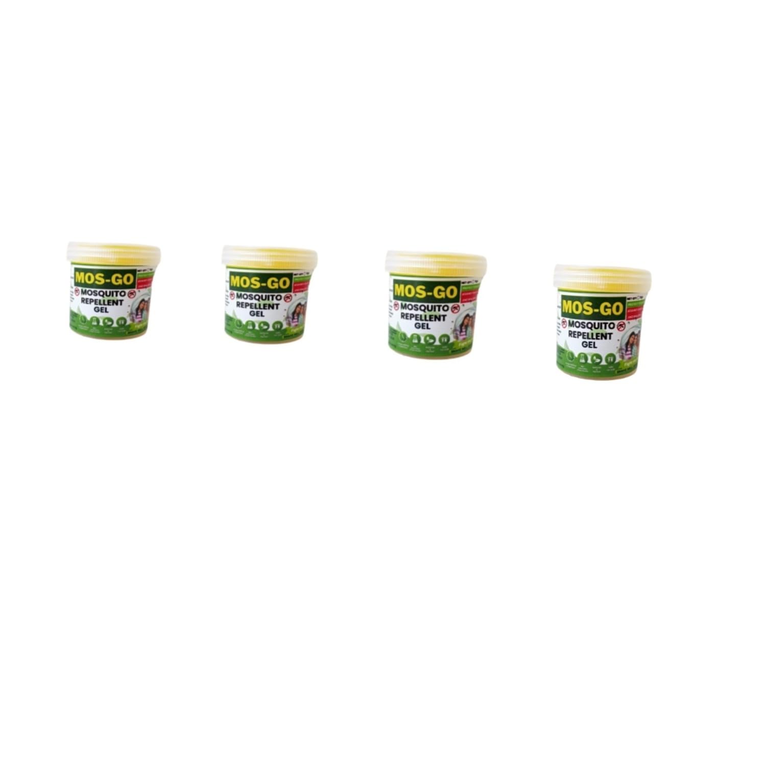 PURELOOM Mos_Go Mosquito Repellent Gel (Pack Of 4)