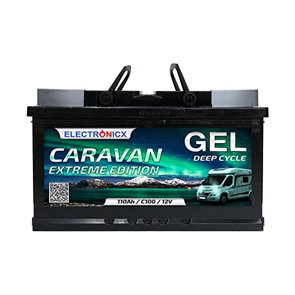 Solarbatterie 12v 110Ah GEL Batterie Electronicx Solar Edition Solarbatterie 12v Akku 12v Solar Batterien… – Bild 6