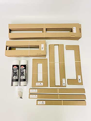 image for Ronan Sports Complete Easy Court Cardboard Basketball Stencil Kit | Hi