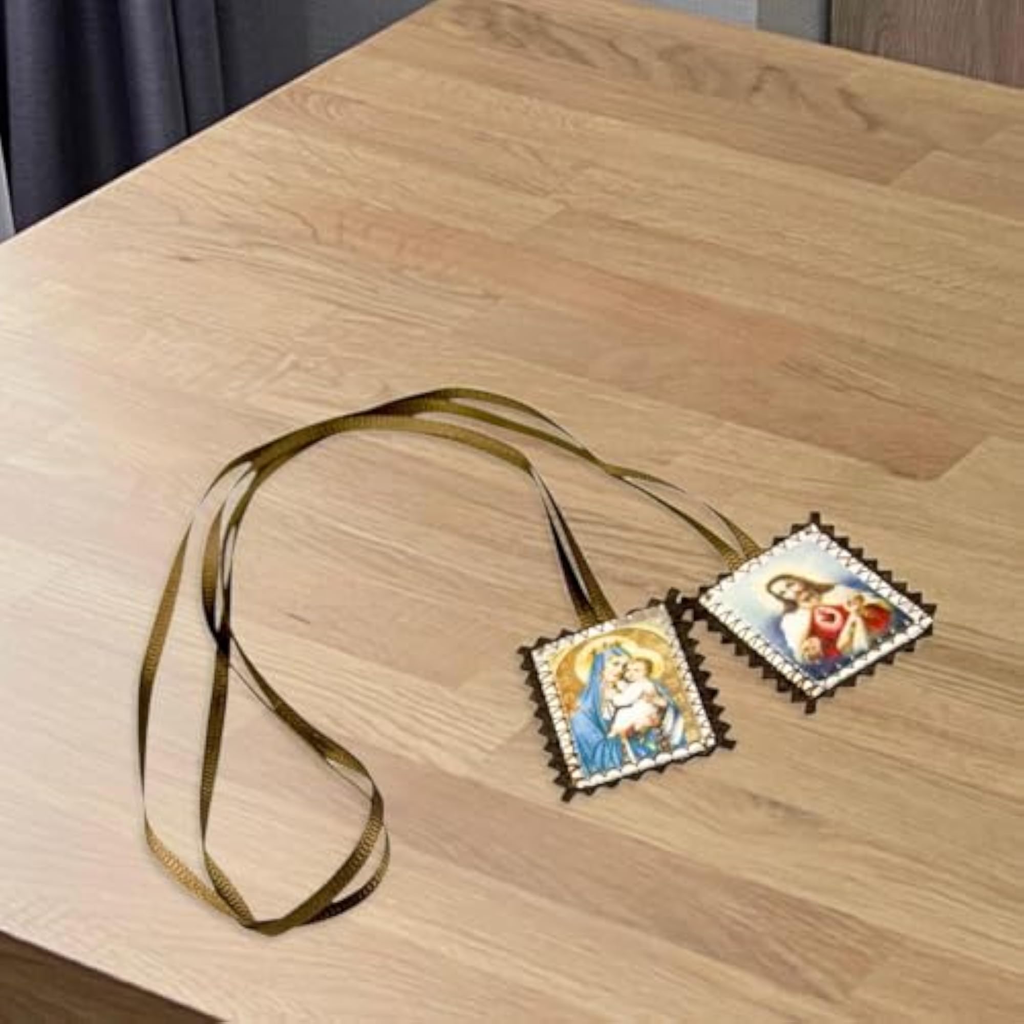 Catholic Scapular Traditional Scapular Necklace