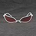 RCXKOOM Donquixote Doflamingo Glasses One Piece Anime Halloween Cosplay Sunglasses