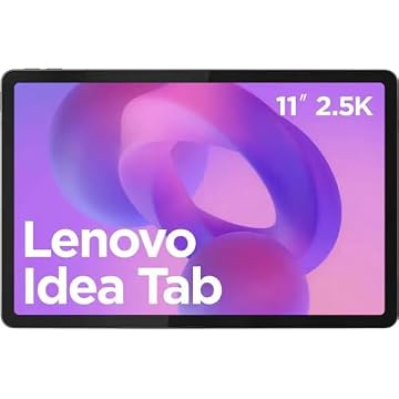 Lenovo Idea Tab Tablet de 11 polegadas com caneta - Dimensões 6300-8GB RAM - 128 GB de armazenamento - Android 15-2,5K - 90 Hz - Luna Grey (ZAFR0928US)