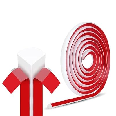 TQDXZA Flexible Quarter Round Molding 3m(118") Peel and Stick - Self Adhesive Edge Trim for Floor, Bathtub, Countertop, Waterproof Bendable Corner Guard (White)